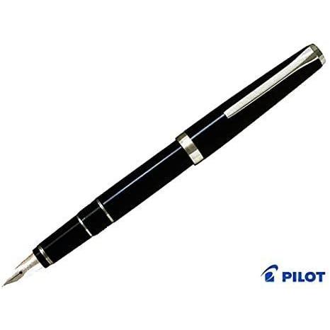パイロット万年筆 エラボー ブラック 太字軟 (SB) FE-25SR-BSB PILOT（文具） 【在庫品】パイロット 万年筆 エラボー ブラック 太字