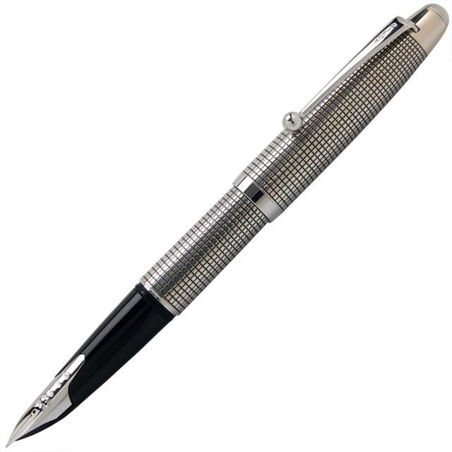 PILOT(文具) 【在庫品】パイロット万年筆 シルバーン 格子 PILOT(文具) 【在庫品】パイロット万年筆 シルバーン 格子