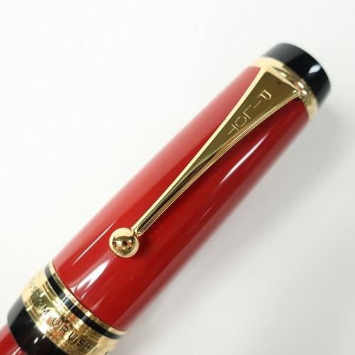 PILOT パイロット 万年筆 カスタム URUSHI 朱 中細字 officejapan_fkv-88sr-r-b