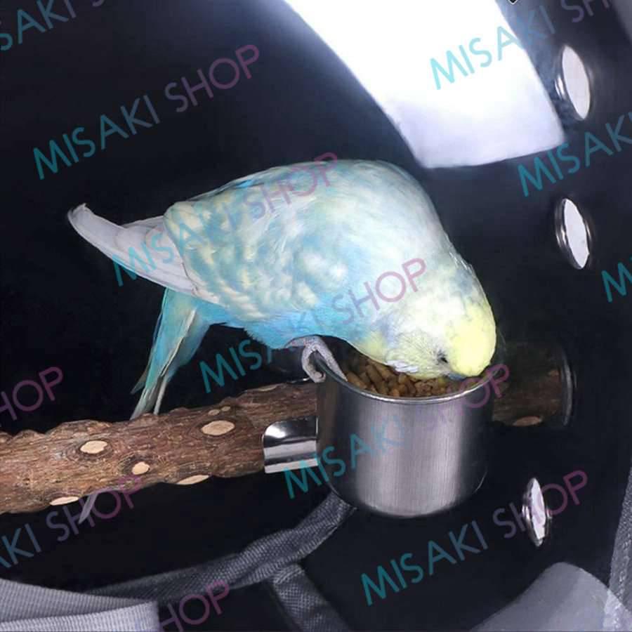 水入れ&餌入れ付き】インコケージ インコキャリー インコバッグ