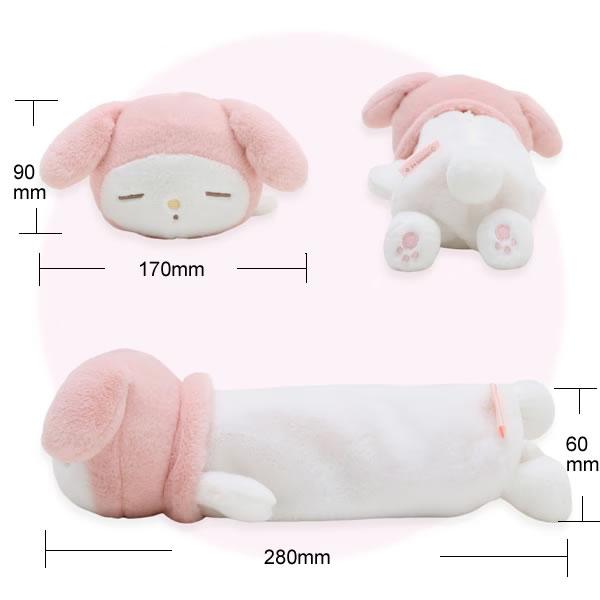 ★たらいぐまのらんどりー・サンリオ・ぬいぐるみ・ポーチ・ペンケース★ サンリオ ぬいぐるみペンポーチ だらりんライフ エムプラン もちもち