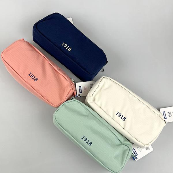 ミラン 2ジップ 長方形 ペンケース 1918MILAN おしゃれ かわいい 人気