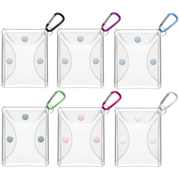 CRUX（クラックス） クリアマルチケース Pic too 押し活 カラビナ付