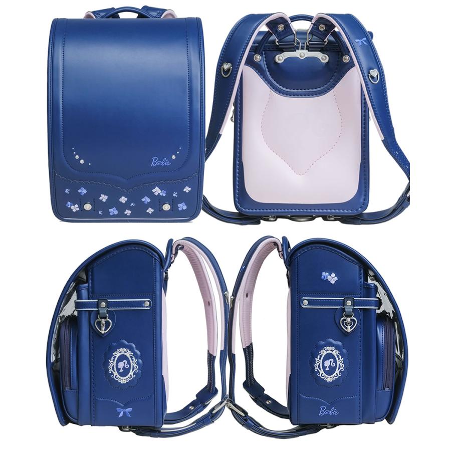 ランドセル バービー ガーリーフラワー くるピタ 2026 【えんぴつ プレゼント 名入れ 無料】 Barbie 女の子 かわいい 1BB3784C 【