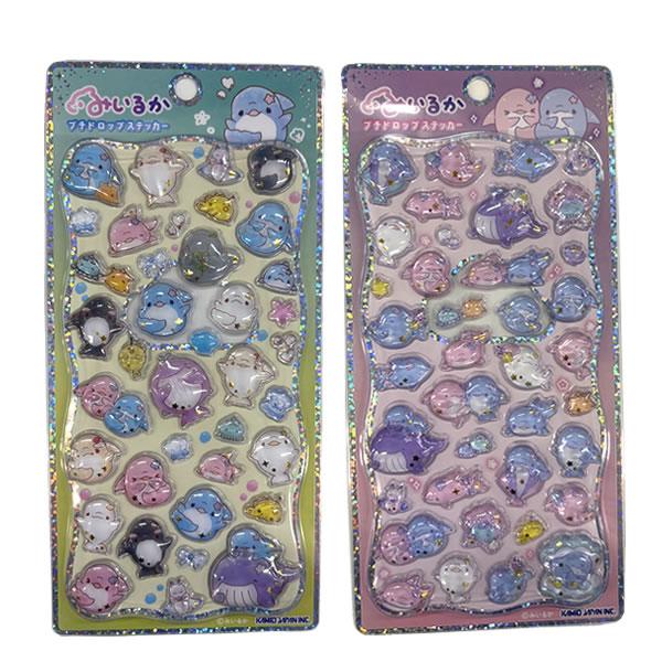カミオジャパン ゆるいるか みいるか プチドロップステッカー シール