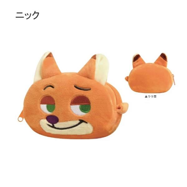 カミオジャパン ズートピア ミニフェイスポーチ ディズニー ZOOTOPIA