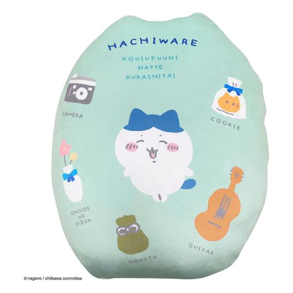 ちいかわ ダイカットクッション モリシタ クッション ハチワレ うさぎ