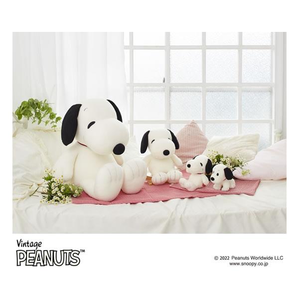 セキグチ しあわせ スヌーピー ヴィンテージ S ぬいぐるみ 3376