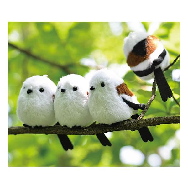 日本の動物 ぬいぐるみ シマエナガ 2289 セキグチ かわいい プレゼント