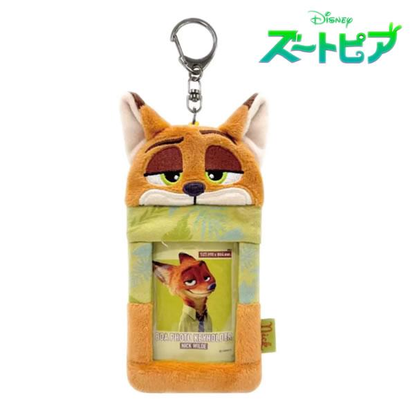 ディズニー ズートピア ニック ワイルド ボア フォト キーホルダー