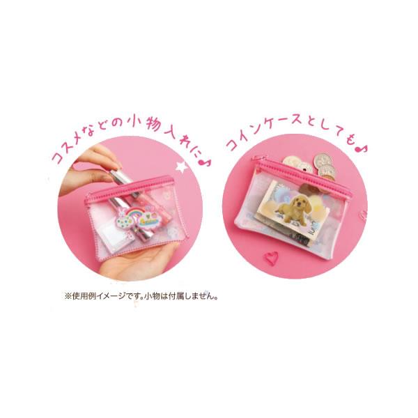 San-X（サンエックス） 平成ハピハピコレクション クリアミニポーチ
