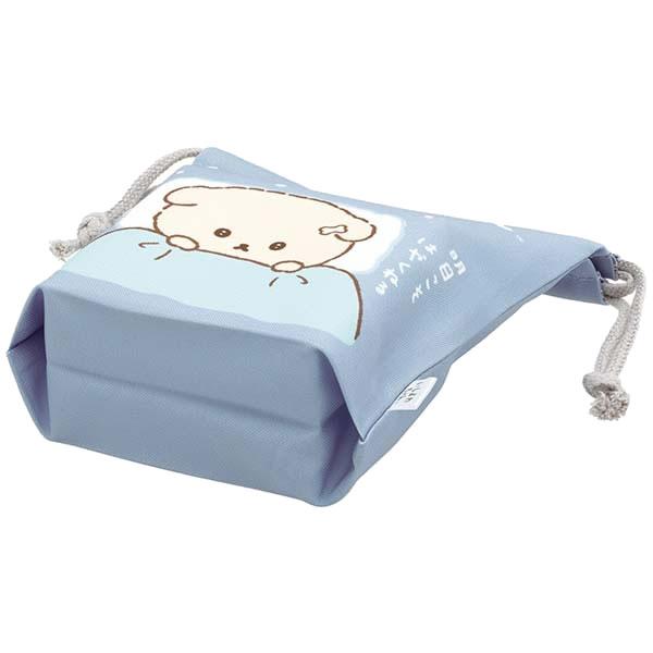 San-X（サンエックス） いしよわちゃん マチ付巾着 犬 かわいい コップ