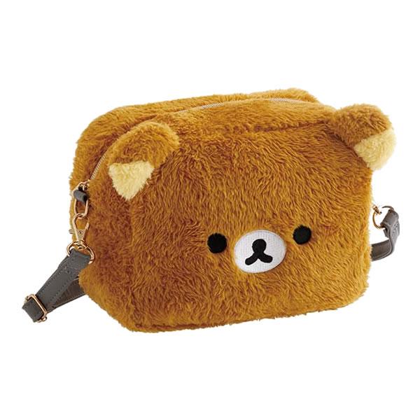 ＊リラックマ＊ San-X リラックマ ショルダーバッグ stay with me 茶 8257