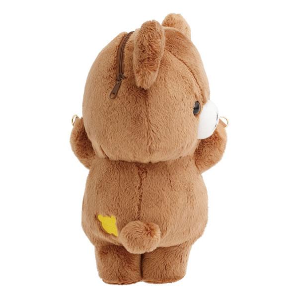 San-X（サンエックス） リラックマ ぬいぐるみポシェット チャイロイ