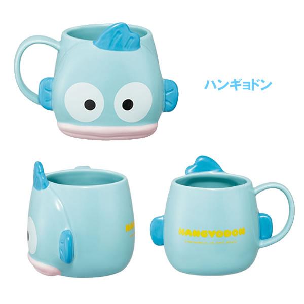スケーター サンリオ 陶器 ダイカット マグコップ マグカップ カップ