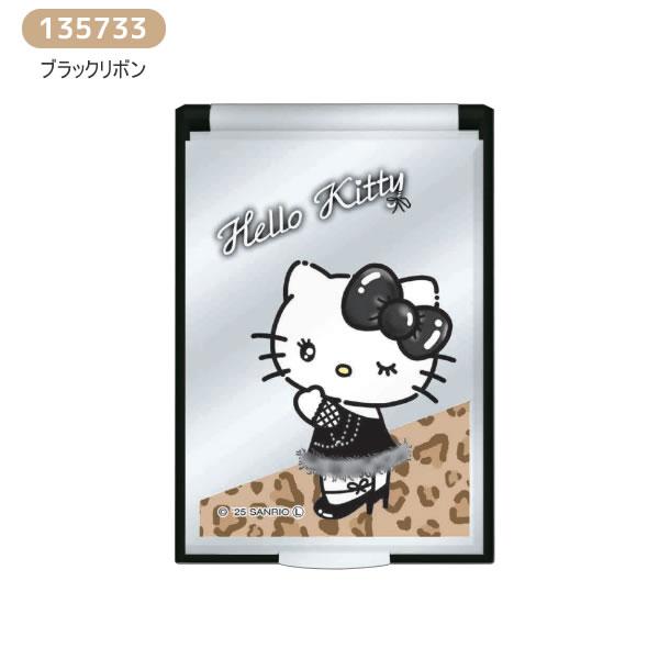 【美品】ハローキティ （モノクロカラー）✖️4 CRUX（クラックス） ハローキティ Sサイズミラー グランジギャル