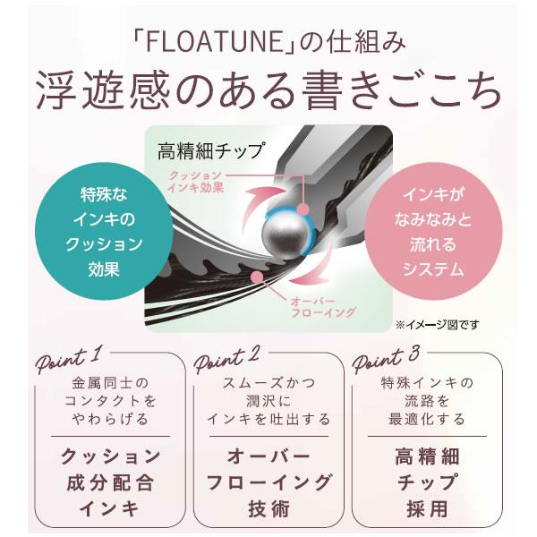 ぺんてる（Pentel） フローチューン 限定 エアリーデザイン 0.4mm 0.5