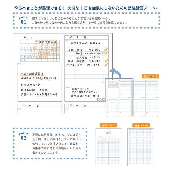 勉強計画ノート 学研ステイフル Jd040 Jd040 Penport 通販 Yahoo ショッピング