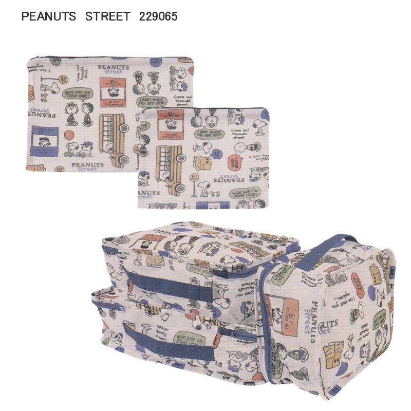 カミオジャパン スヌーピー メッシュポーチ 5点セット ポーチ 旅行