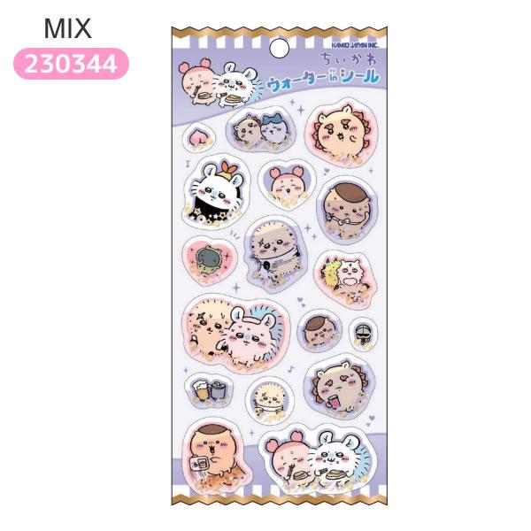 ちいかわ ウォーターインシール ハチワレ うさぎ みんな ミックス MIX ちいかわ ウォーターインシール（MIX）【クレジットカード決済限定商品
