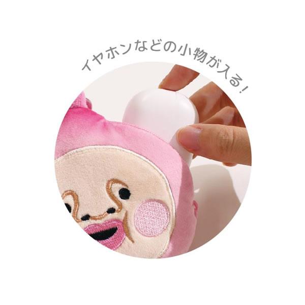 T'S FACTORY こびとづかん カラビナ付き ぬいぐるみ ファスナー