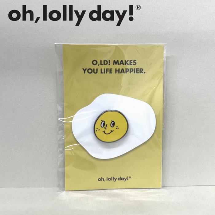 oh,lolly day! ピンバッジ イエロー マスコット 韓国 ブランド ohl
