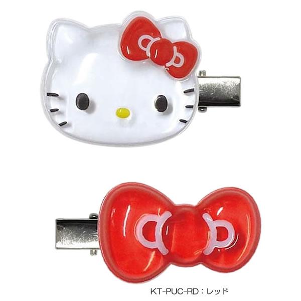 ハローキティ ぷっくりったいヘアクリップ2P ケイカンパニー ヘア