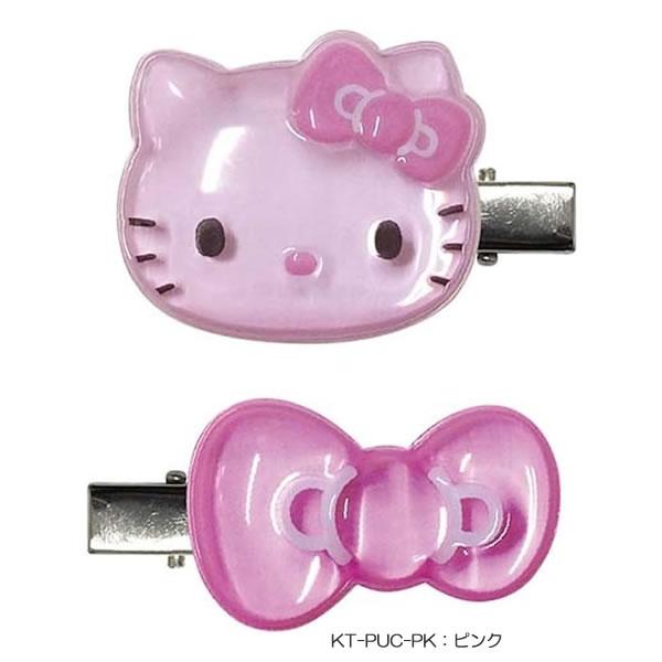 ハローキティ ぷっくりったいヘアクリップ2P ケイカンパニー ヘア