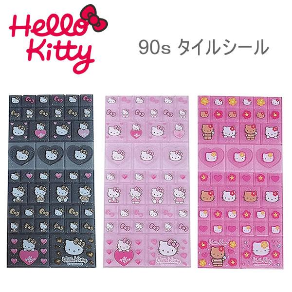 ハローキティ 90s タイルシール Hello Kitty シール NIC サンリオ