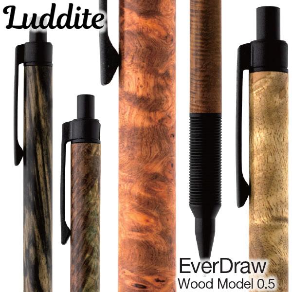 LUDDITE（ラダイト） エバードロー Mブラック Ever Draw Wood Model