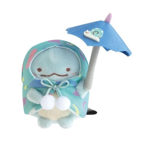 卸直営 すみっコぐらし てのりぬいぐるみ Kiuレイン群集 レインポンチョとかげ 4672