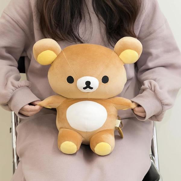 リラックマ ふっくらぬいぐるみM あなたのそばにリラックマ リラックマ 6355 サンエックス かわいい 人気 おすすめ MF10201 | San-X | 02