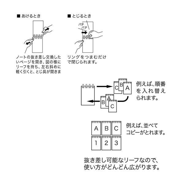 ツイストノート メモサイズ リーフ40枚 リヒトラブ N 1661 N 1661 Penport 通販 Yahoo ショッピング