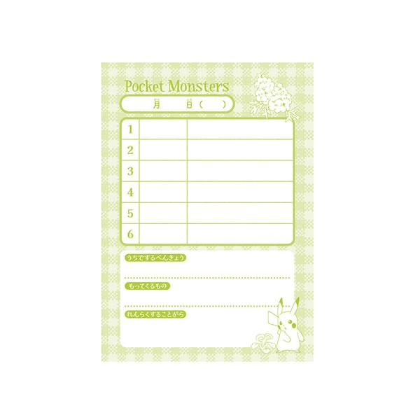 ショウワノート ポケットモンスター学習帳 A6 れんらくちょう 1