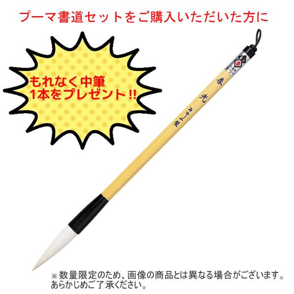 クツワ（KUTSUWA） 【中筆プレゼント！】PUMA プー マ 書道セット