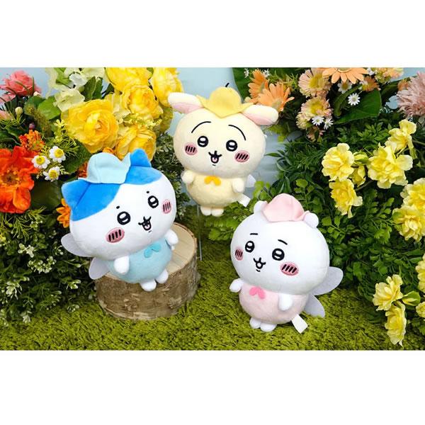 ぽてたま お正月 ちいかわ＆ハチワレ＆うさぎの3点セット ナガノキャラクターズ ぽてたまぬいぐるみ（ハチワレ・正月） | ナガノ
