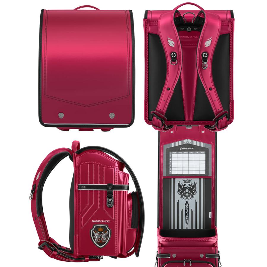 らんまるパパ　2口 シャルマン パールカラーコンビ | カザマランドセル