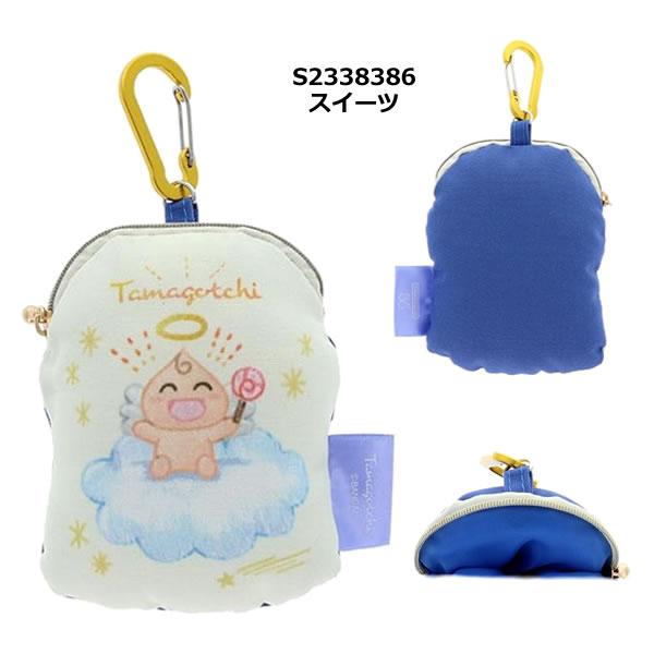 サンスター文具 たまごっち カラビナ付きダイカットミニポーチ 色鉛筆