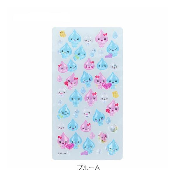 サンスター文具 ボンボンドロップシール しずくちゃん シール ぷっくり