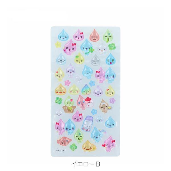 サンスター文具 ボンボンドロップシール しずくちゃん シール ぷっくり