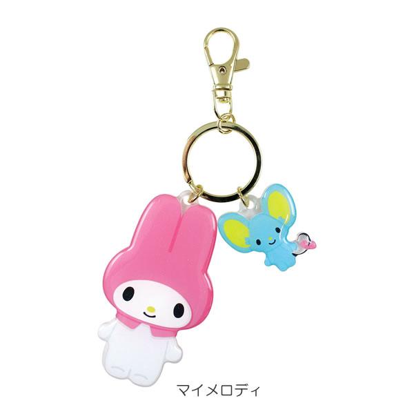 通値：サンリオキャラクターズ ダイカット ツイン キーホルダー