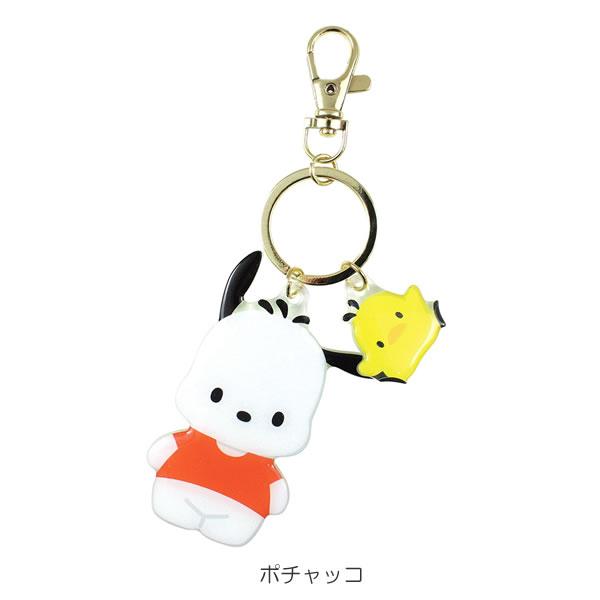 通値：サンリオキャラクターズ ダイカット ツイン キーホルダー