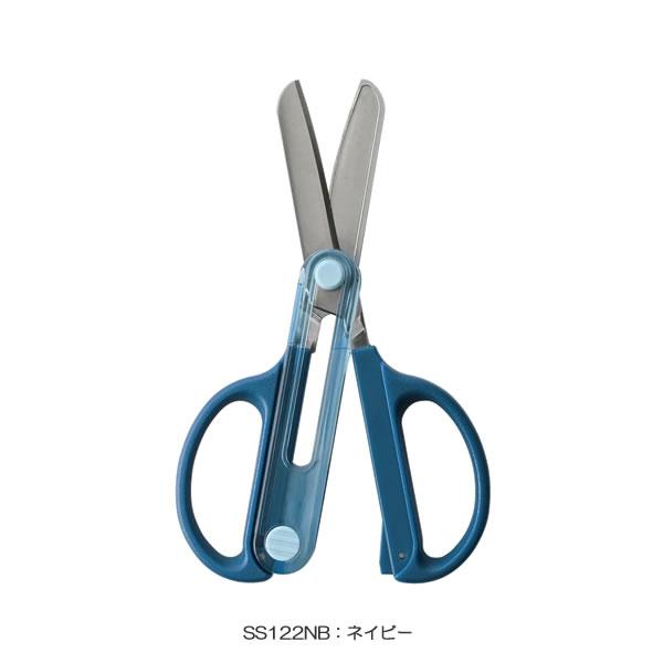 クツワ（KUTSUWA） キャップ一体 こども ハサミ はさみ 鋏 安全 文房具