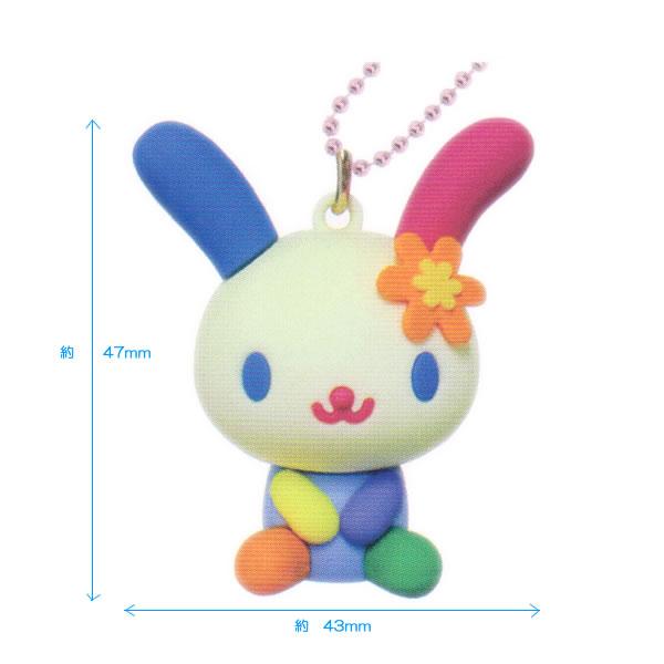 ウサハナ PVCマスコット 4713 ケイカンパニー U SA HA NA ぶらさげ