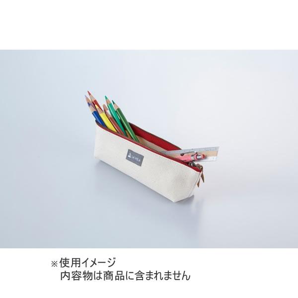 LA VELA 帆布 デニム ボートペンケース ガルフストリーム 筆箱 筆入れ