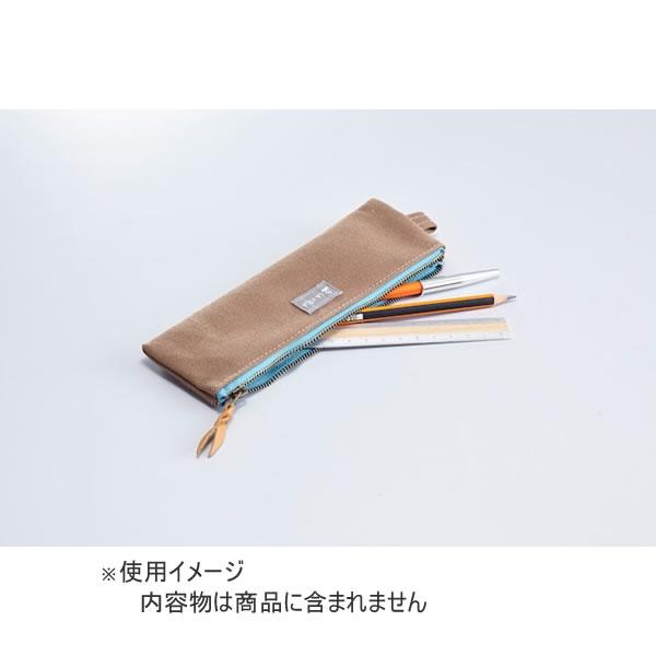 LE VELA 帆布 デニム スリムペンケース ガルフストリーム 筆箱 筆入れ