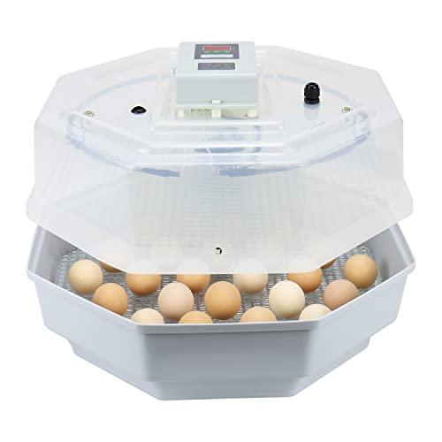 HARCOTY 自動孵卵器 インキュベーター 大容量孵卵器 42個入卵 鳥類専用ふ卵器 自動転卵 自動温度制御 たまご 鶏 アヒル うずら 家畜 家禽 - 2