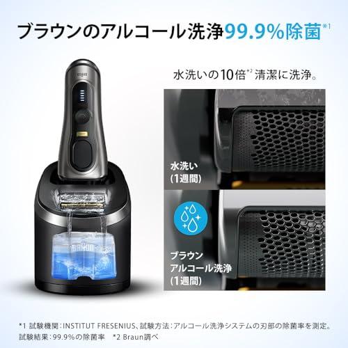【新品未開封】Braun シリーズ7メンズシェーバー 洗浄カートリッジ別途4個付 BRAUN（ブラウン） シェーバー 洗浄液 アルコール 6個 カートリッジ