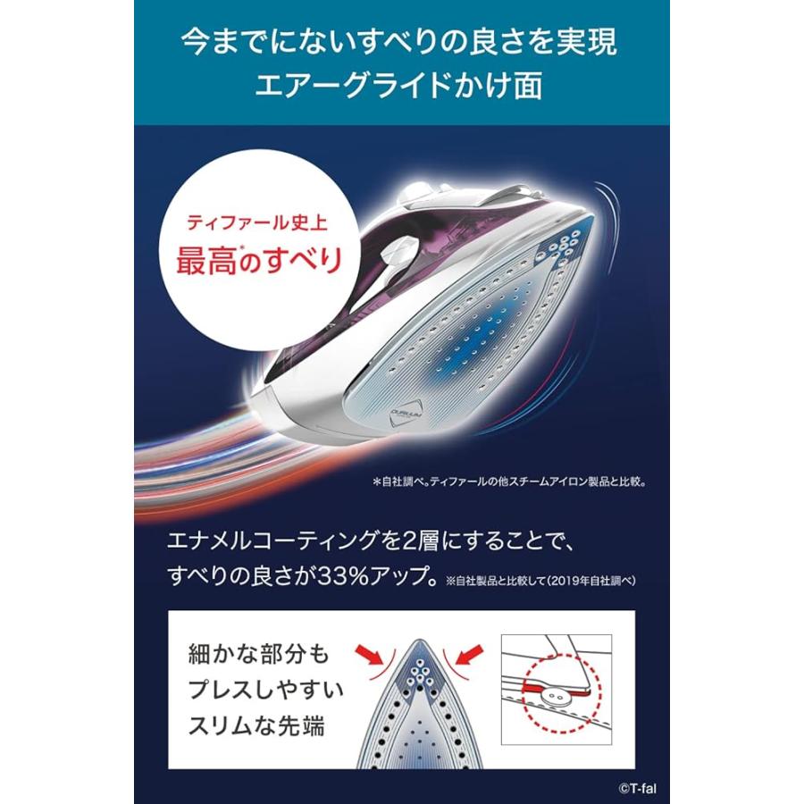 ティファール パワフルスチーム 最大75g/分 コード付き スチーム