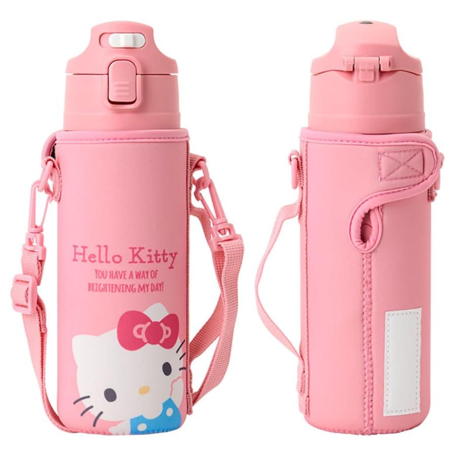 ハローキティ サンリオ SANRIO 水筒 カバー付きステンレスボトル